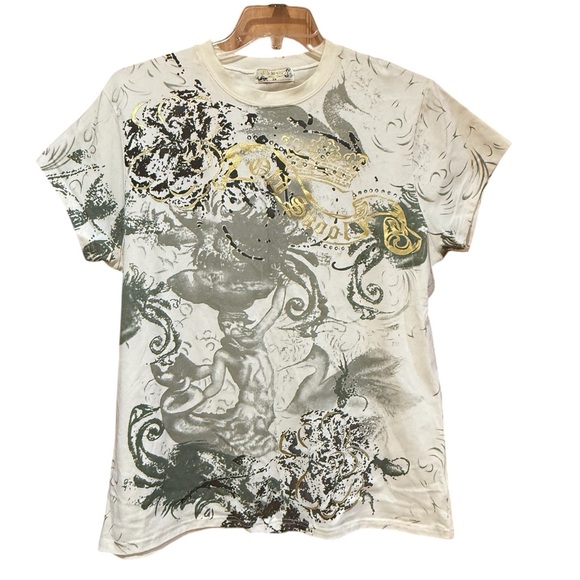 Old Skool Tops - Cream Gold Women's Tee
